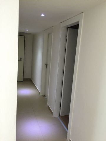 Corridor between rooms